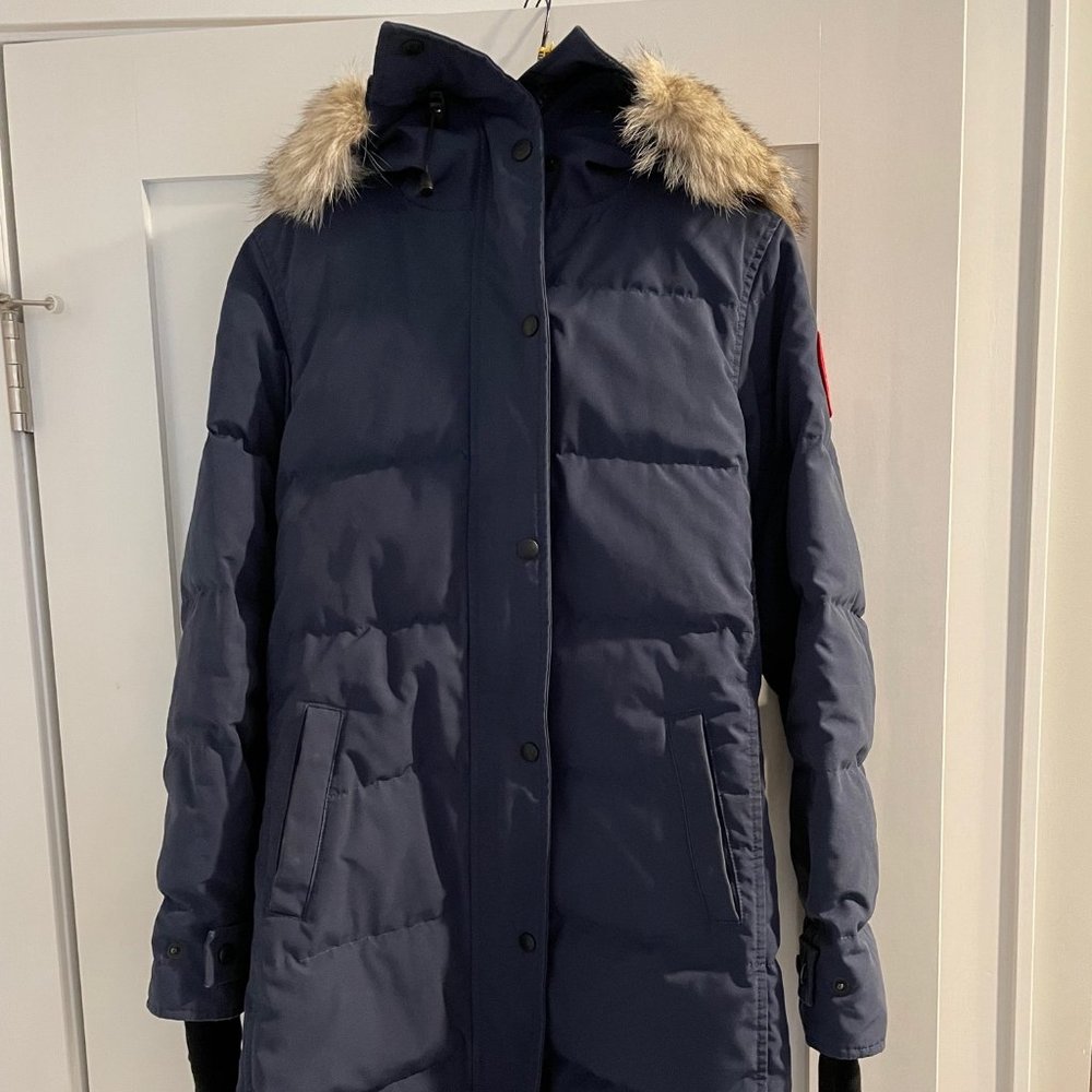 Canada Goose Parka, Navy, Size XS
